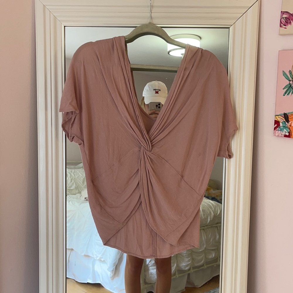 Final Touch pink cross top